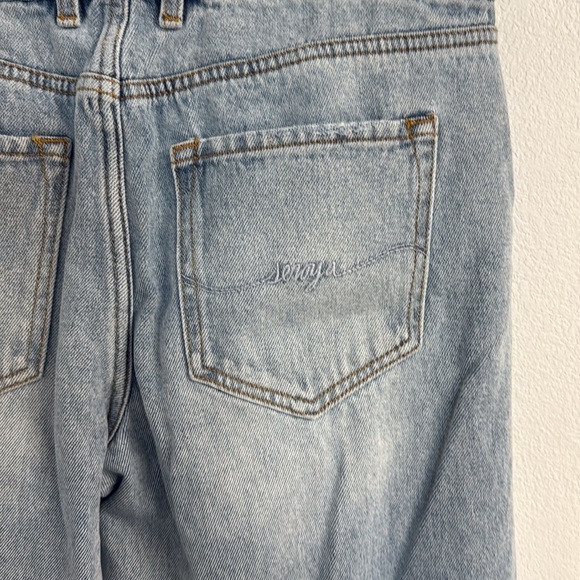 SER.O.YA Torel wide leg jean distressed 27 - Picture 9 of 15